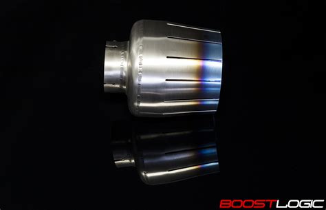 Boost Logic R35 F16 Titanium Exhaust Tip Set Nissan R35 Gtr 09 Boost