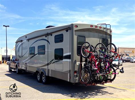 Taking It With You Carrying Anything While On The Road Rv Bike Rack