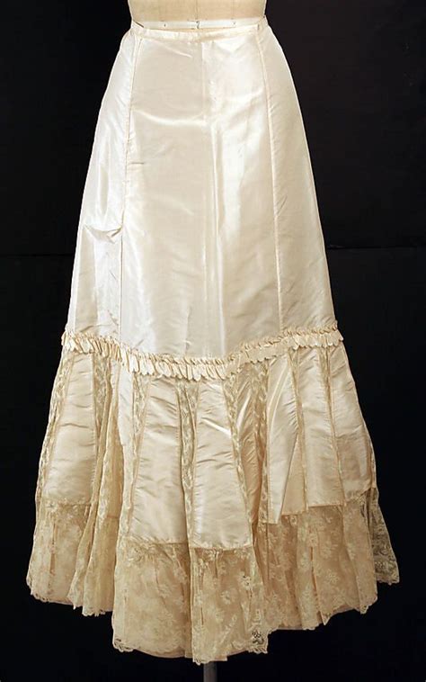 Petticoat American The Metropolitan Museum Of Art Victorian