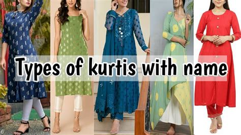 Types Of Kurti With Namessummer Special Kurtis With Namekurti For