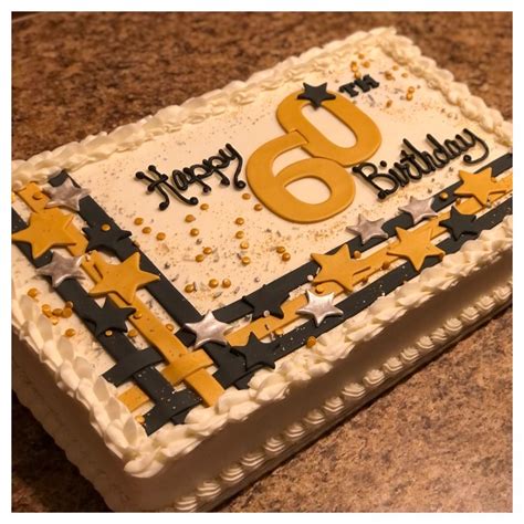 80th Birthday Cake For Men Square Birthday Cake Birthday Sheet Cakes