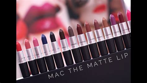 Mac Matte Lipstick Shades Swatches Lipstutorial Org