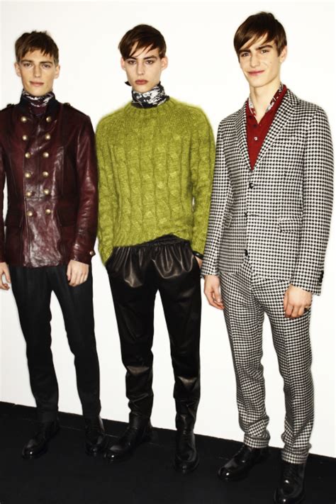 Sonny Vandevelde Gucci Aw1314 Men Fashion Show Milan Backstage