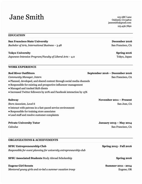 37 simple and clean chronological resume templates. 25 Free Printable Resume Templates in 2020 | Free ...