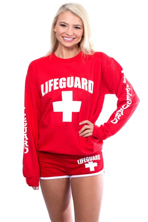 Lifeguard Crew Neck Beach Lifeguard