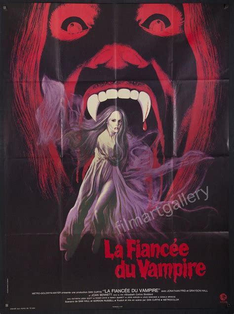 House Of Dark Shadows La Fiancee Du Vampire Movie Poster 1970