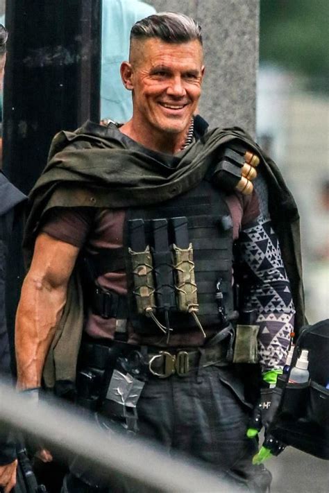 Deadpool 2 Set Photo Of Josh Brolin As Cable