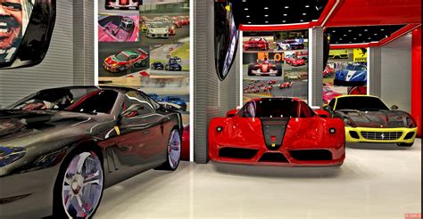 Ferrari enthusiast and jeweler david lee stops by the garage with one of the most desirable cars of all time, the 1990 ferrari f40.» Ferrari garage by GarageMahals - 0-100.it