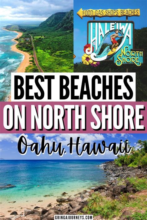 The Best Beaches On North Shore Oahu Hawaii With Text Overlay That Reads Best Beaches On North