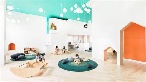 Ten Kindergarten Interiors That Use Colour To Create A Playful