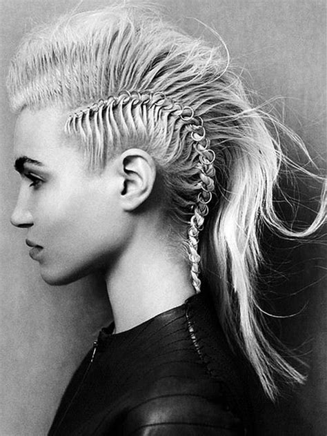 Remember, short hair + spikes + crazy colors = the most amazing and spontaneous punk hairstyle ever seen. 56 Punk Hairstyles to Help You Stand Out From the Crowd