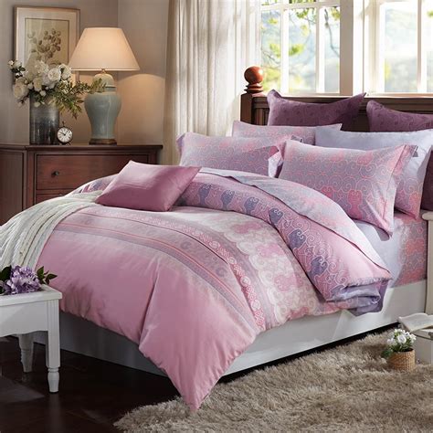 Beyond Pure Cotton Bedding Set 4 Pcs Pastoral Style Sheet Pillowcase
