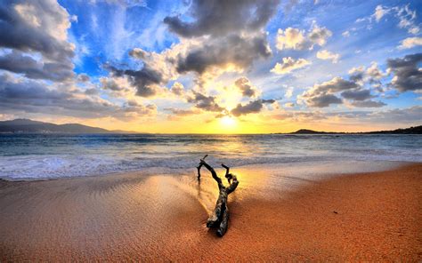 Hintergrundbilder 2560x1600 Px Strand Natur Meer Sonnenuntergang