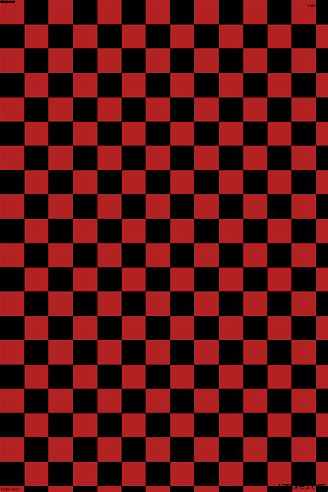 Wallpaper Red Black Checkered Squares B22222 000000 Diagonal 60° 80px