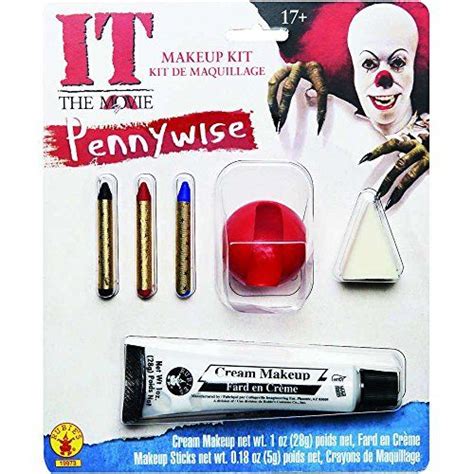 Pennywise Face Paint Kit Pin On Step Right Up Waldo Harvey