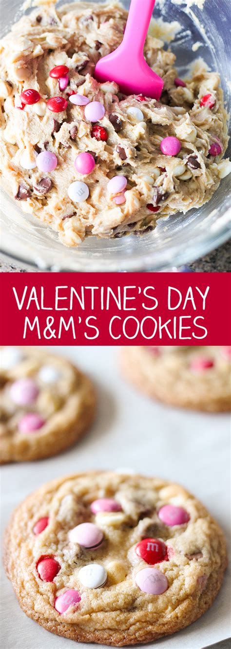 These cookie bars are so easy to make and they bake up so nicely. Valentine's Day M&M'S Cookies - No. 2 Pencil
