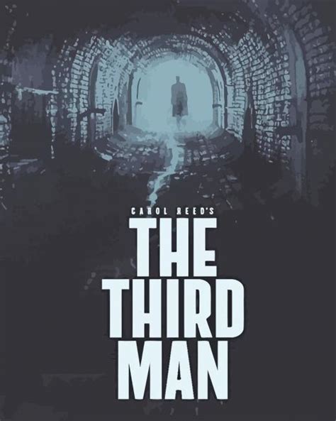 The Third Man Poster Paint By Numbers Paintings By Numbers