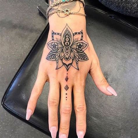 Mandala Hand Tattoo Designs For Women Viraltattoo