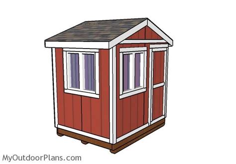 Ice fishing house build this ice fishing house using this plan for the ultimate ice fishing experience. 6x8 Ice Fishing House Plans | MyOutdoorPlans | Free Woodworking Plans and Projects, DIY Shed ...