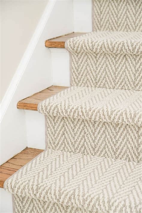 How To Install A Carpet Runner On Stairs That Curve Two Birds Home