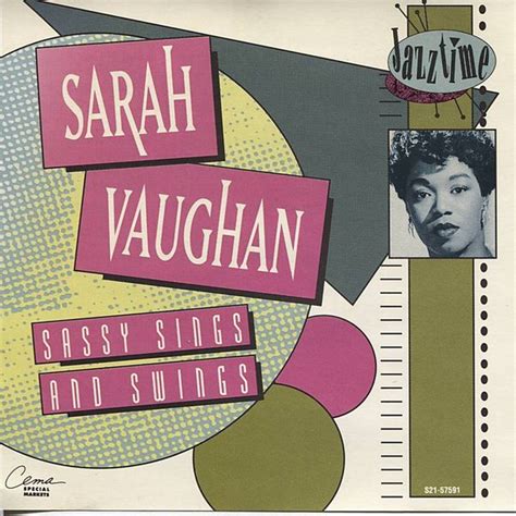sarah vaughan sassy sings and swings lyrics and tracklist genius
