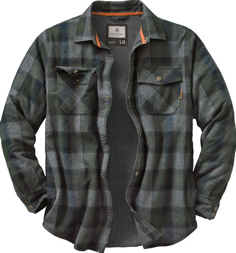 High Quality Construction And Detail Make This Insulated Flannel A
