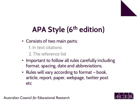 The cite this for me apa citation generator. APA 6th edition referencing. Part 1: In text citation