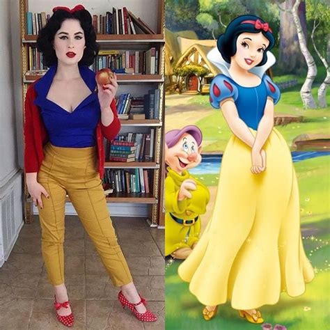 Homemade Snow White Costume