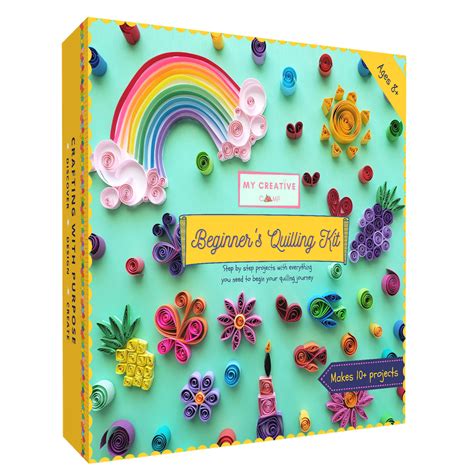 My Creative Camp Beginners Quilling Kit Diy Craft Kit For Kids And