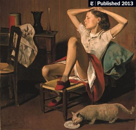 ‘balthus Cats And Girls And ‘the Big New Yorker Book Of Cats The New York Times