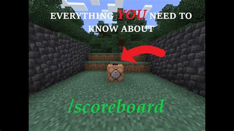 Everything You Need To Know About Scoreboard Minecraft Bedrock