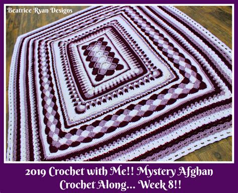 2019 Crochet With Me Mystery Afghan Crochet Along