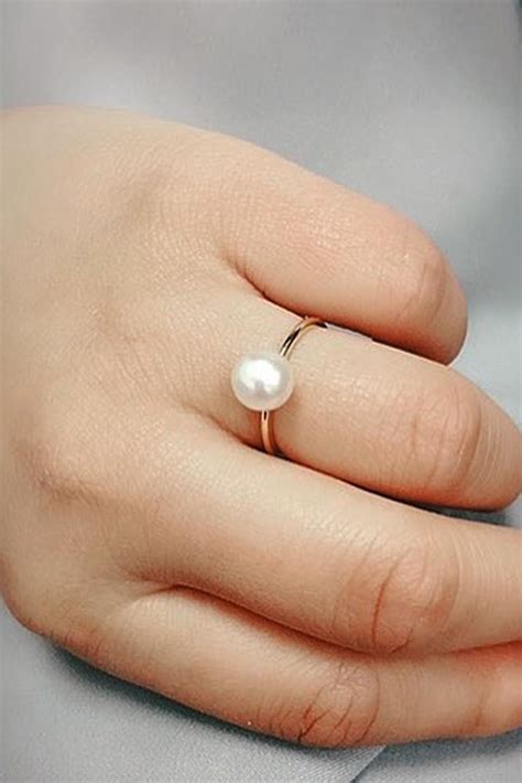 30 Pearl Engagement Rings For A Beautiful Romantic Look Oh So Perfect