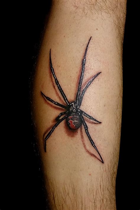Simple Black Widow Tattoo Tattoo Ideas And Designs Tattoosai