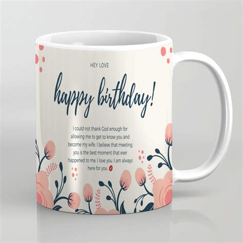 Buy All Your Design Printed Cup For Birthday Personalized Ceramic Mug