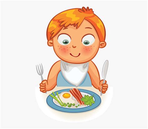 It is indeed the most important meal of the day. Clip Art Girl Eat Breakfast Clipart - Kid Eating Dinner , Transparent Cartoon, Free Cliparts ...