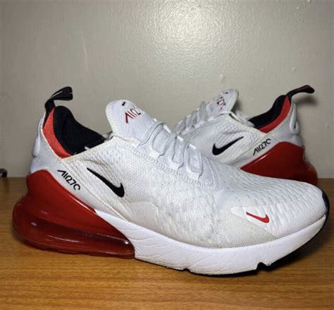 Nike Air Max 270 White Anthracite University Red Cj0550 100 Size 105