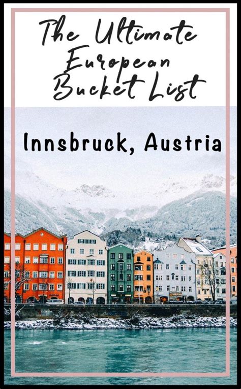 The Ultimate European Bucket List European Bucket List Bucket List