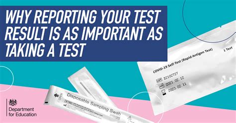 Why reporting your test result is as important as taking a test - The ...