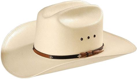 Stetson Mens 10x Grant Straw Cowboy Hat Amazonde Bekleidung