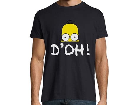 The Simpsons Shirt Homer Simpson Doh T Shirt Simpsons Etsy