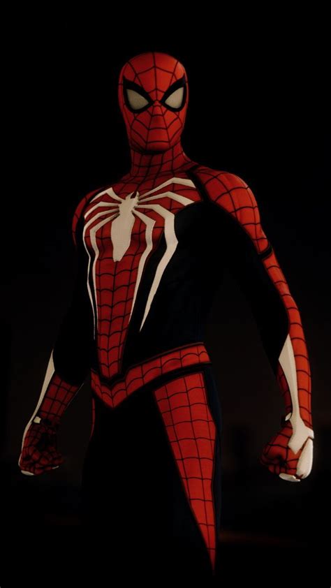 Advanced Black and Red | Spiderman images, Marvel spiderman, Spiderman