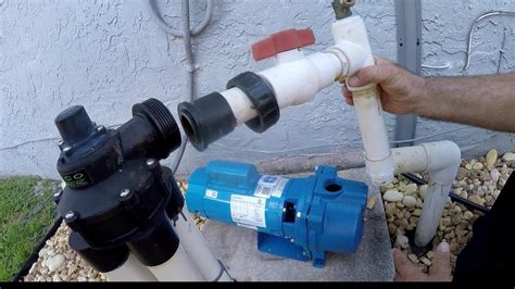 How To Install A Lawn Sprinkler Pump Or Any Type Of Irrigation Youtube