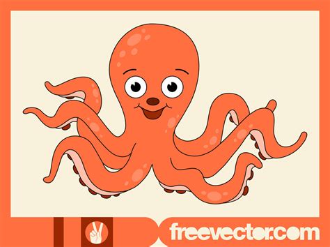 Cartoon Octopus Vector Art And Graphics
