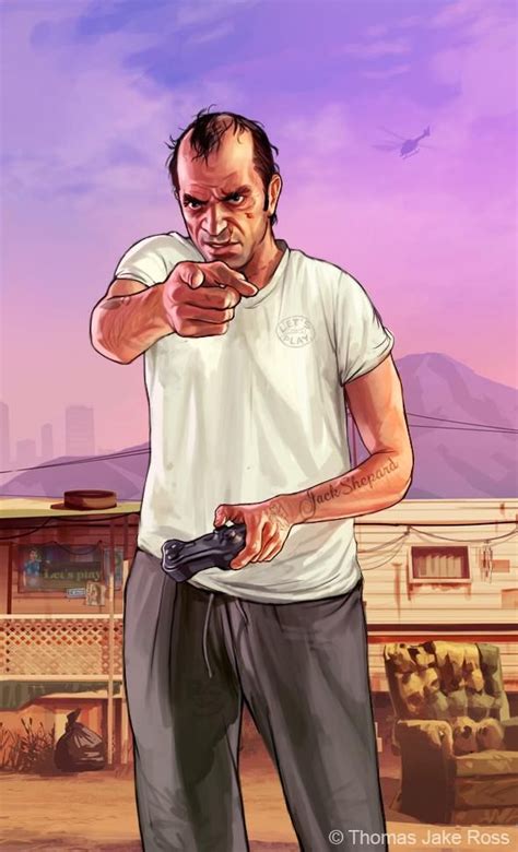 Gta V Trevor By Thomasjakeross On Deviantart Rockstar Games Gta