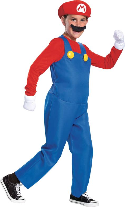 Kids Super Mario Brothers Mario Costume More Options Available
