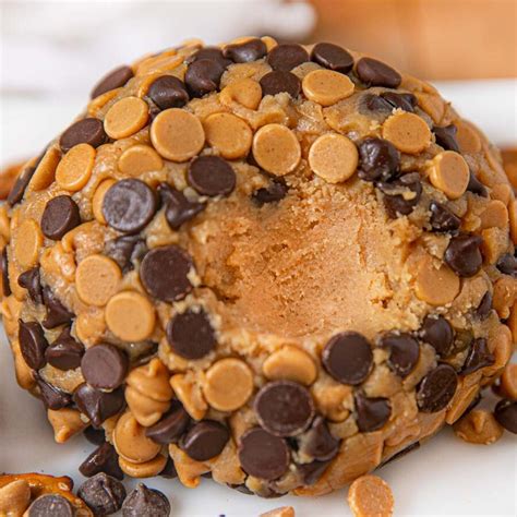 Easy Chocolate Peanut Butter Cheese Ball Recipe Dinner Then Dessert