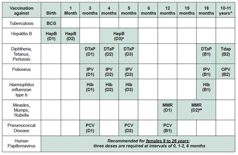 Here is the vaccination schedule in singapore for babies and children. First-Time Parents Guide to Baby Vaccinations - SG Mummy ...