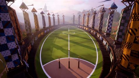 Download The Wizarding World Of Hogwarts Quidditch Pitch Wallpaper