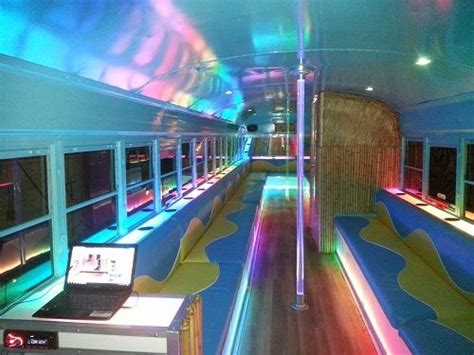 Party bus rental in miami is so much fun… The DJ Miami Party Bus Limo! Perfect for any event :) # ...